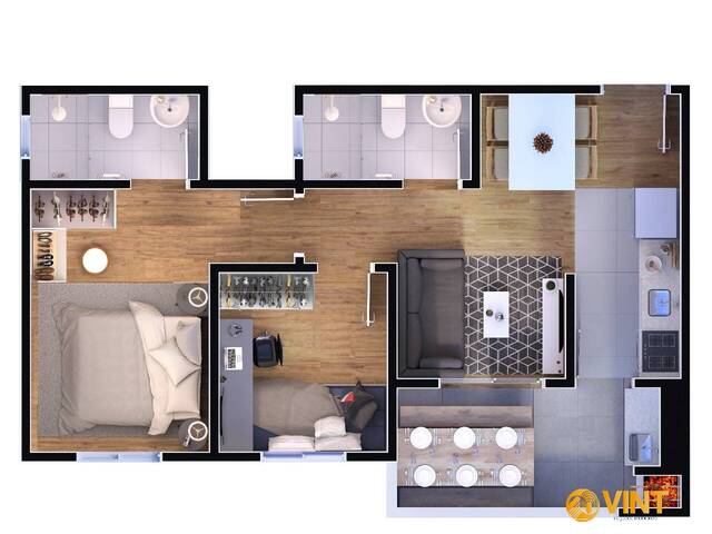 #2 - Apartamento para Venda em Caxias do Sul - RS