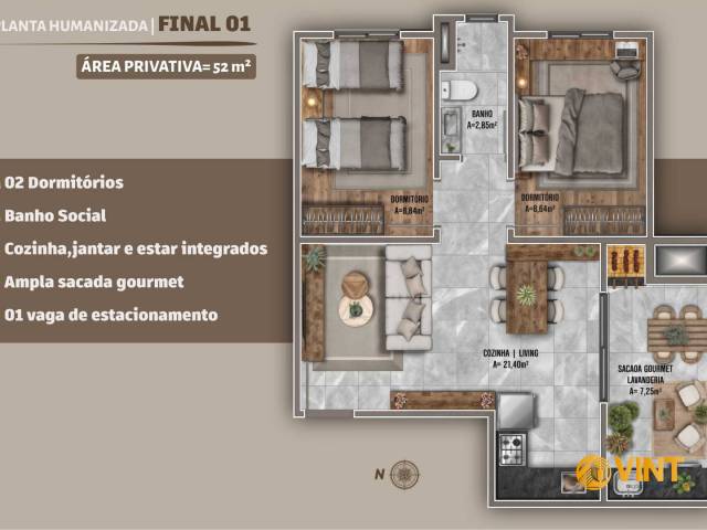 Apartamento para Venda em Caxias do Sul - 3